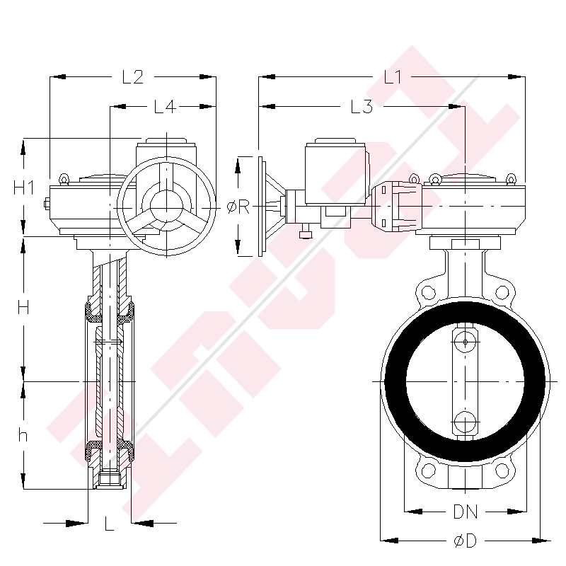 814 + 232-EZ100-Model